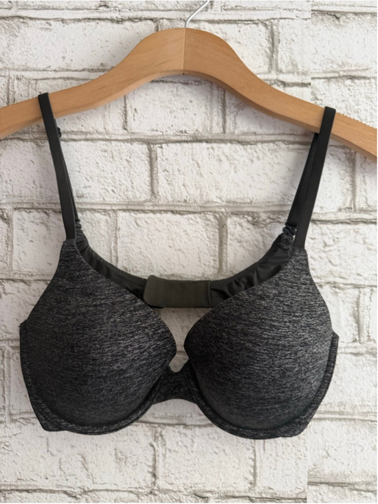 Victoria's Secret Other - VS Victoria's Secret Padded Perfect Coverage Charcoal Gray Bra Size 34C